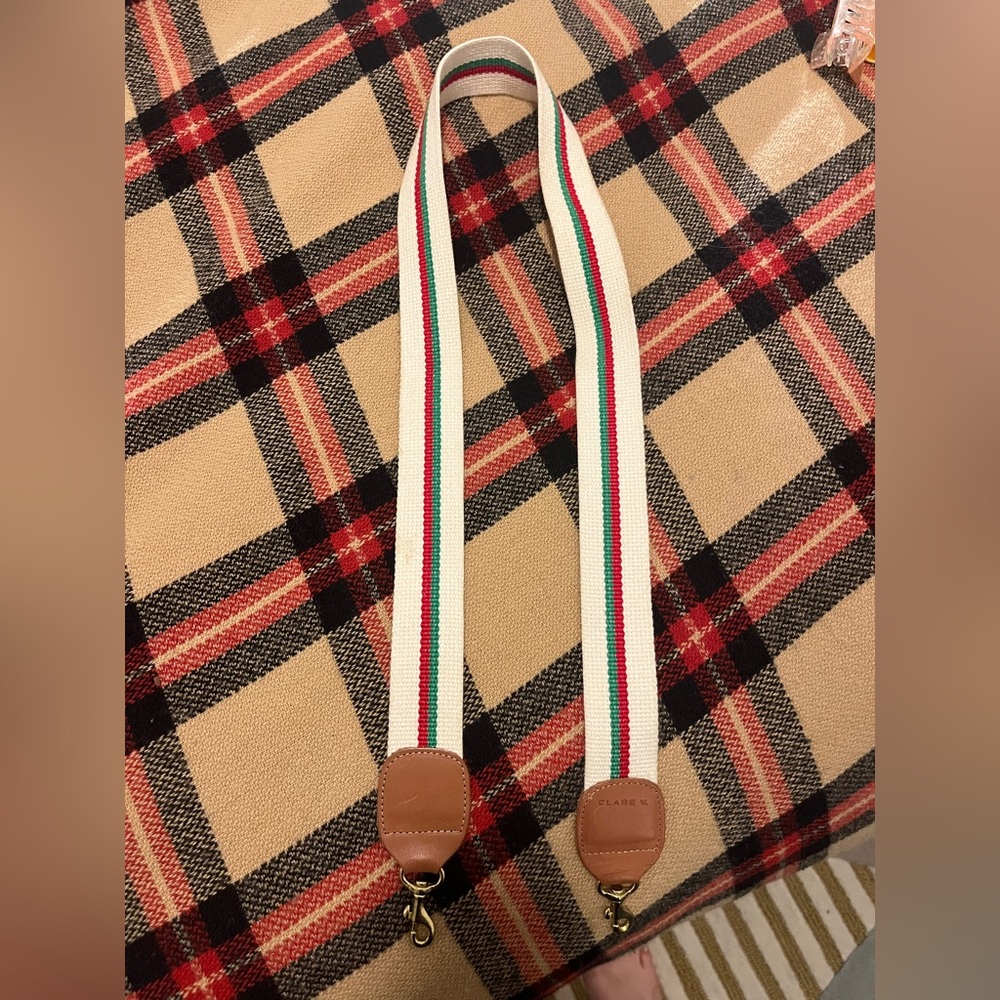 Clare V bag strap